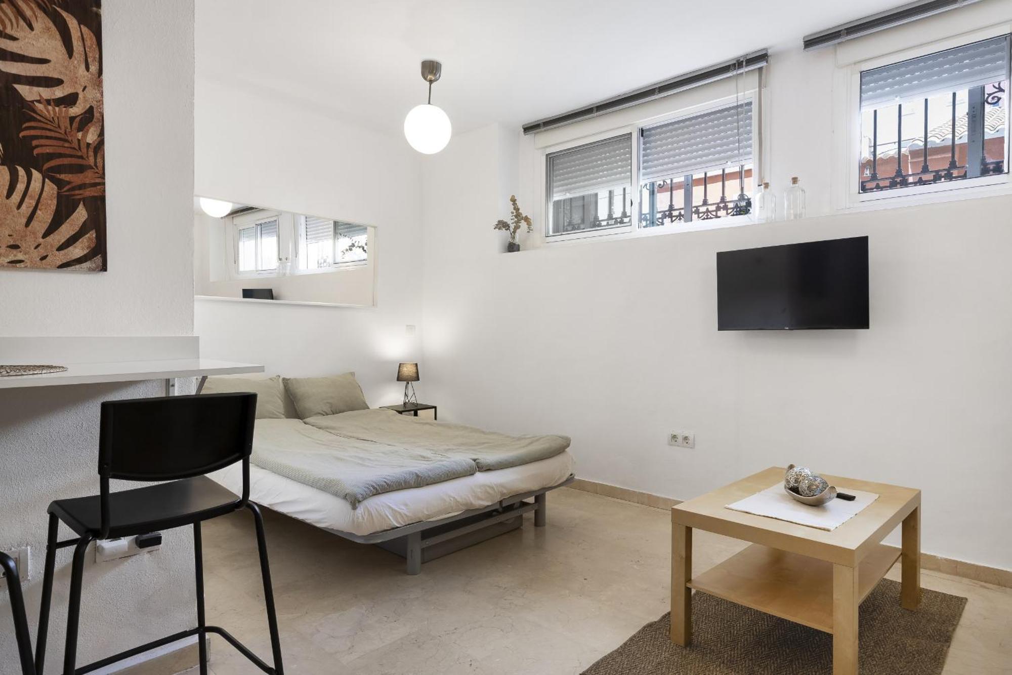 Cozy Central Studio In Pasaje Olletas Málaga Exterior foto
